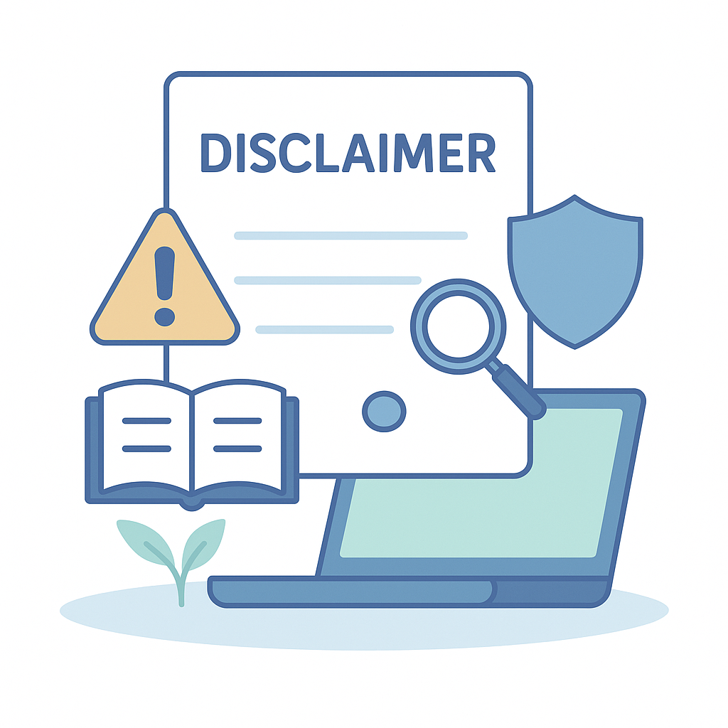 Disclaimer