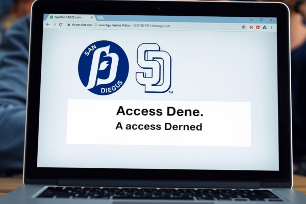 Padres Score Search Hit a Wall: MLB.com Access Denied